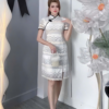 Đầm sườn xám form A - Ảnh 3
