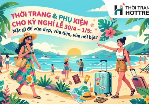 Thời trang & phụ kiện cho kỳ nghỉ lễ 30/4 – 1/5: Mặc gì để vừa đẹp, vừa tiện, vừa nổi bật?