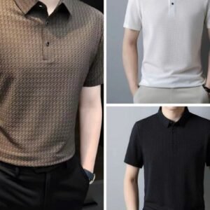Áo polo nam BH24 lụa lạnh co giãn 4 chiều nhiều màu